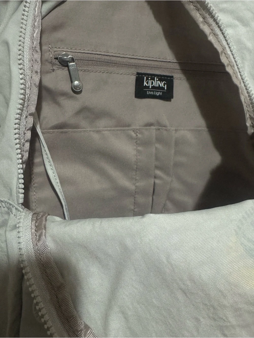 Kipling Medium Backpack with Rainbow Logo and Handle - Unisex